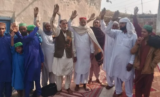 میرپورماتھیلو:گوٹھ خدابخش لغاری کے مکینوں نے الیکشن کابائیکاٹ کردیا