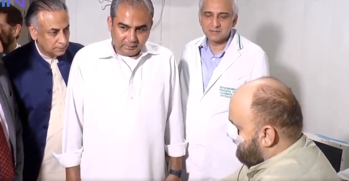 آنکھوں کے انجیکشن سے بینائی جانے کا اسکینڈل،تحقیقاتی رپورٹ پیش