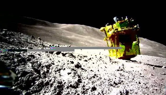 جاپان کے چاند پر لینڈ کرنےوالےمشن کی پہلی رنگین تصویر بھی جاری