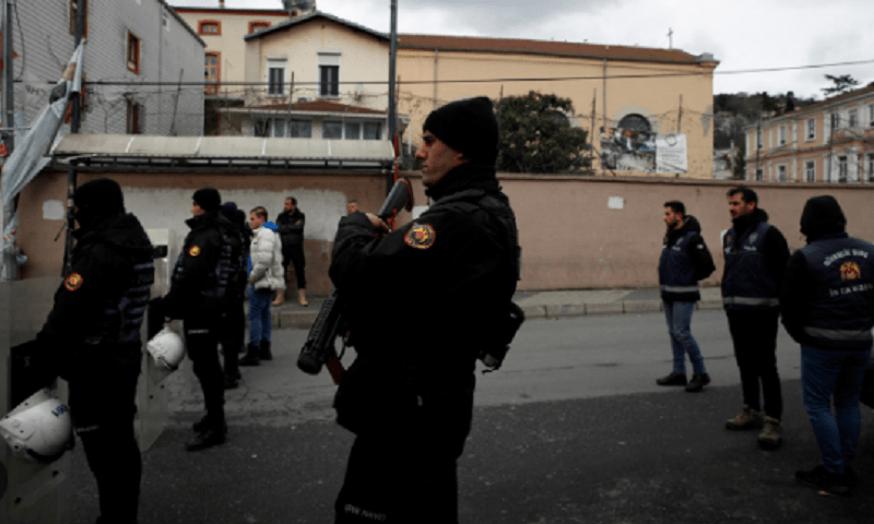 ترکیہ میں چرچ پر حملہ،ایک شخص ہلاک