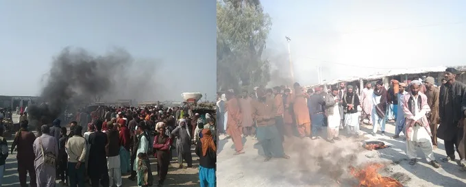 تنگوانی:چوروں کی بڑی واردات،شوروم سے 6 موٹرسائیکل لے اُڑے،شہریوں نے احتجاجاََ روڈ بلاک کردیا