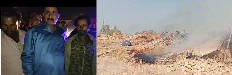 تنگوانی: پولیس کا کچے کے علاقے میں ریڈ آپریشن,دو مغوی بازیاب،ڈاکوؤں کے ٹکانے مسمار