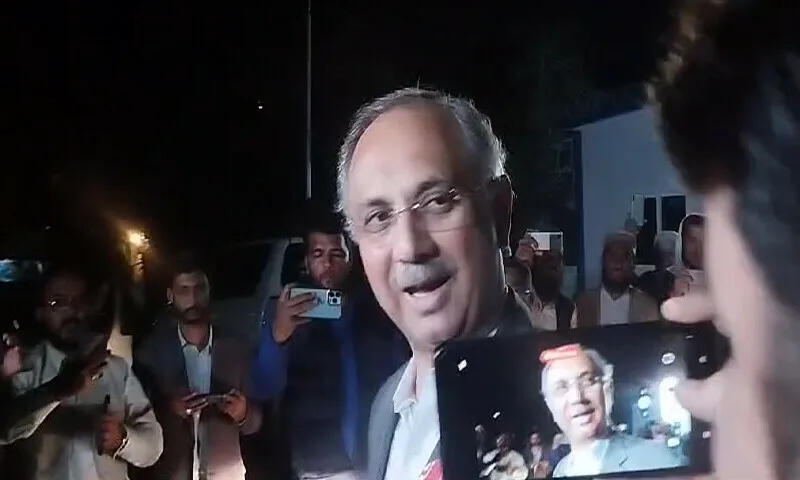 عمر ایوب، راجہ بشارت عدالت کے حکم پر رہا