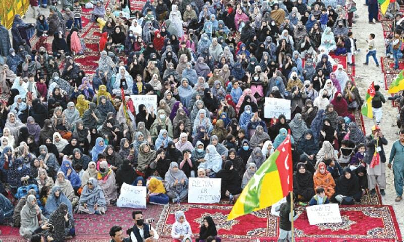 balochistan protest