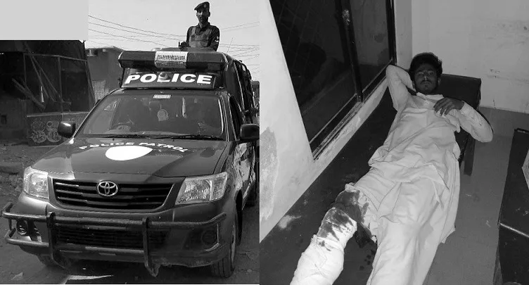 تنگوانی:کشمور پولیس مقابلہ ایک ڈاکو زخمی حالت میں گرفتار