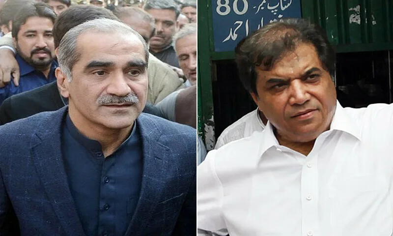 اسلام آباد میں خواتین کی حنیف عباسی،خواجہ سعد رفیق کے ساتھ بدتمیزی