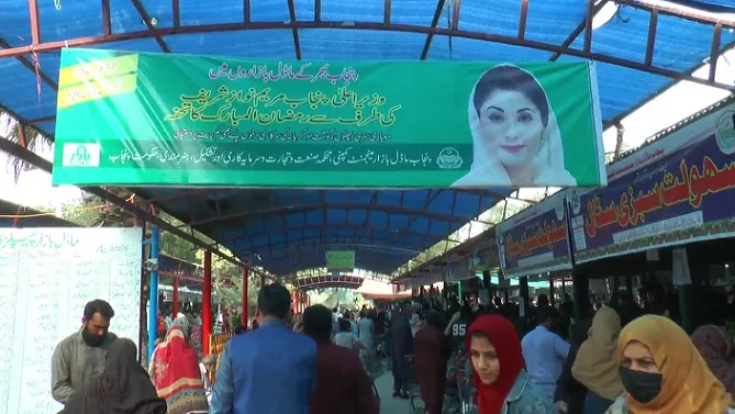 گوجرانوالہ: رمضان بازار پیپلز کالونی،سستی اور معیاری اشیائے خوردونوش کی خریداری کا مرکز بن گیا