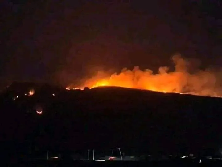 بارکھان کوہلو سرحدی پہاڑ پر لگی آگ پر 25گھنٹے بعد قابو پالیا گیا