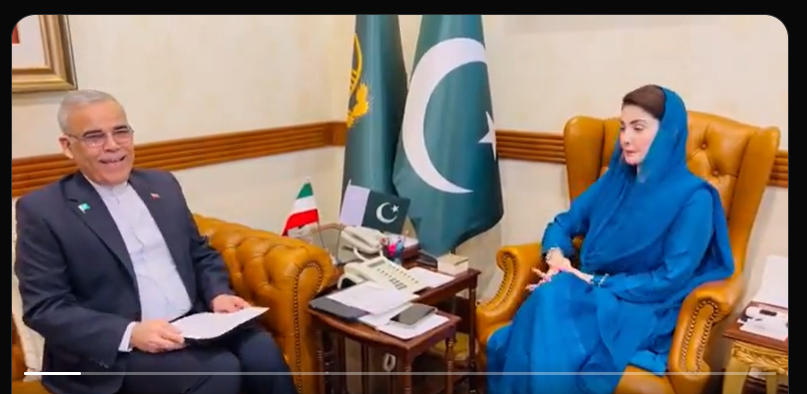 وزیراعلیٰ پنجاب  سے ایران کے قونصل جنرل مہران مواحد فر کی ملاقات