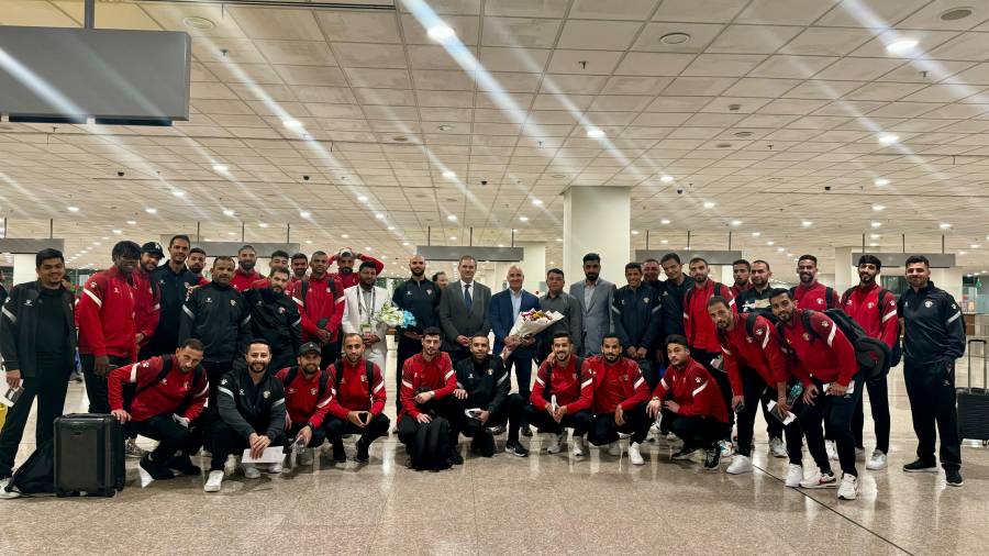 اردن کی فٹبال ٹیم 18 سال بعد پاکستان پہنچ گئی