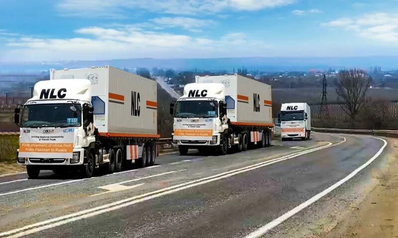 این ایل سی چین سےامارات تک  سامان پہنچانے لگی