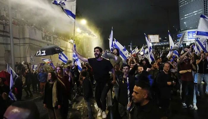 اسرائیل  میں نیتن یاہو کےخلاف  حکومت مخالف مظاہرے