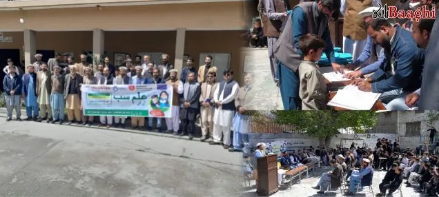 چترال :ہیلویتاس کے اشتراک سے  سرکاری سکولوں میں داخلہ مہم ، آگہی واک اور  تقریب کاانعقادکیاگیا