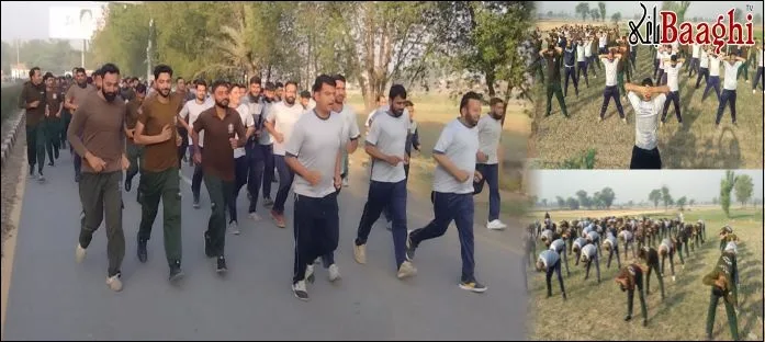 ننکانہ ریسکیو1122کے زیر اہتمام ماہانہ فز یکل فٹنس ٹیسٹ کا انعقاد  کیا گیا