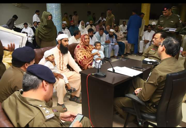 ڈی پی او نے کھلی کچہری میں موقع پہ احکامات جاری کئے