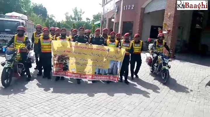 اوکاڑہ:04 مئی فائر فائٹرز کا عالمی دن بھرپور جذبے سے منا یا گیا