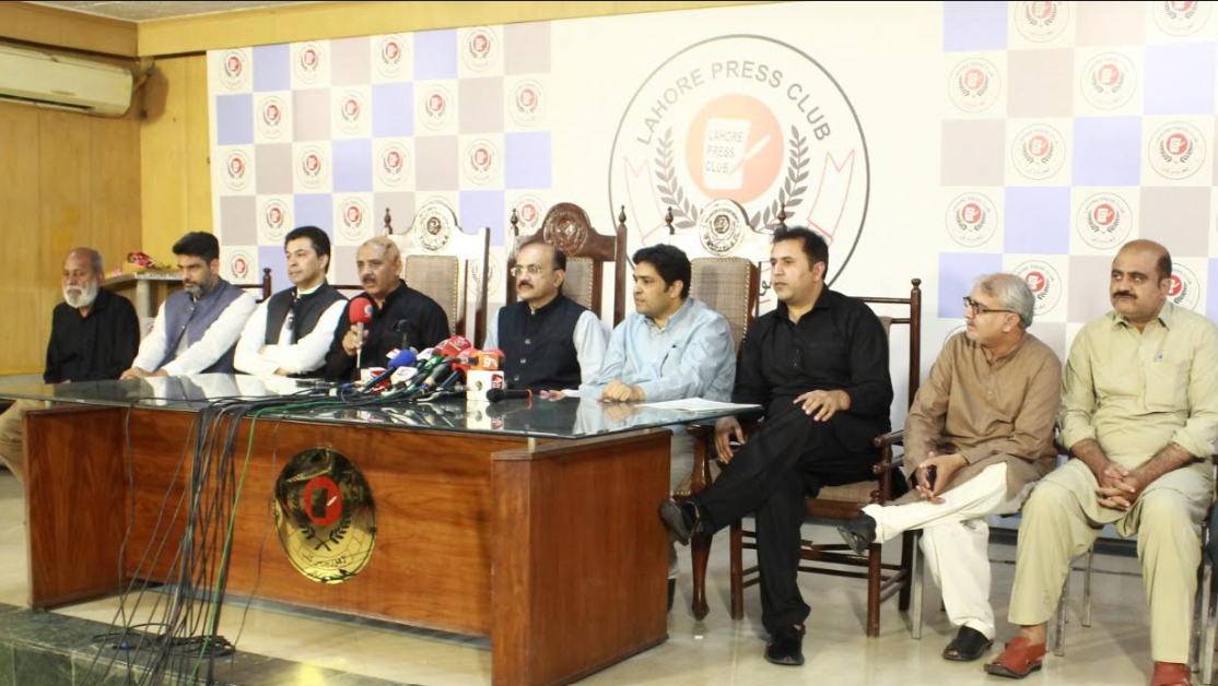 ہتک عزت بل آمریت کی ابتدا ہے،احمد خان بھچر کا دورہ لاہور پریس کلب