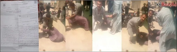 علی پور:خاتون پر سرعام سڑک پربہیمانہ تشدد کی ویڈیو وائرل