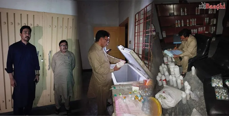 منڈی بہاوالدین:محکمہ صحت اور ایف آئی اے کی کارروائی،لاکھوں روپے  کی جعلی ادویات برآمد