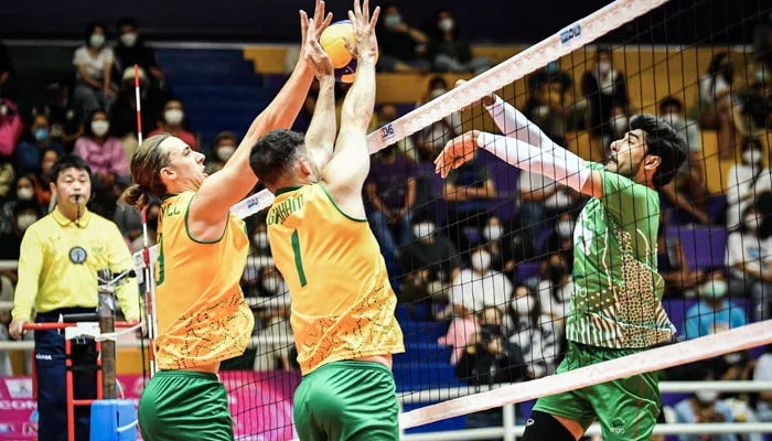 pak vs aus vollyball