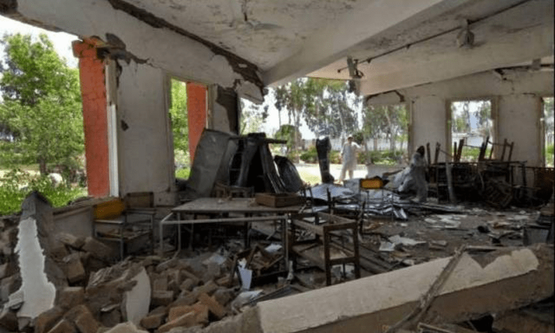 شمالی وزیرستان میں نامعلوم شرپسندوں نے لڑکیوں کے نجی اسکول کو بم سے اڑا دیا