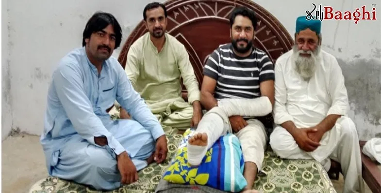 اوچ شریف: سینئر صحافی حبیب اللہ خان نے جام شہزاد کھاکھی ایڈووکیٹ کے گھرجاکران کی عیادت