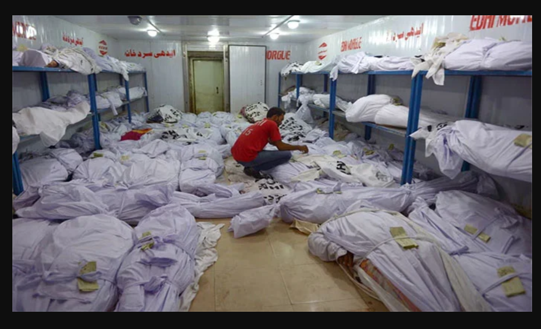 شہر قائد،   تین روز میں 300 لاشیں سردخانے پہنچائی گئیں