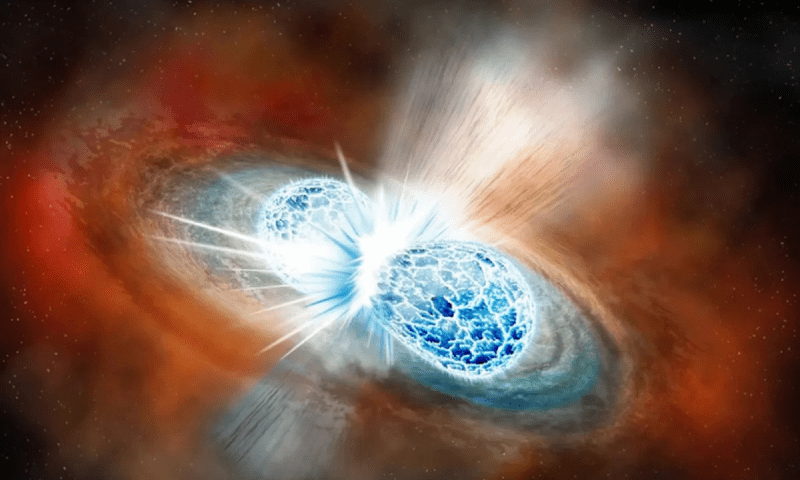 ماہرین فلکیات کا ایک بہت بڑے سیارے میں دھماکا ہونے کا انکشاف