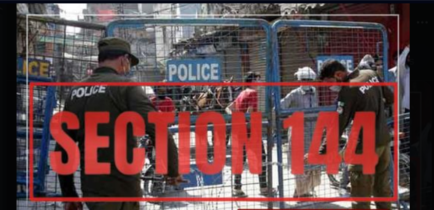 کراچی سمیت سندھ  بھرمیں ایک ماہ کے لیے دفعہ 144 نافذ