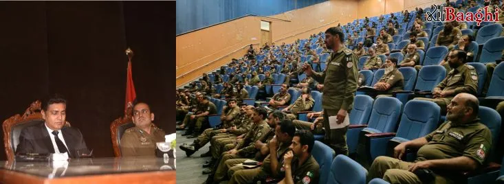 سرگودھا :ڈسٹرکٹ اینڈ سیشن جج اور ڈی پی او کی قیادت میں تفتیشی معیار کو بہتر بنانے کیلئے  ایک روزہ ورکشاپ