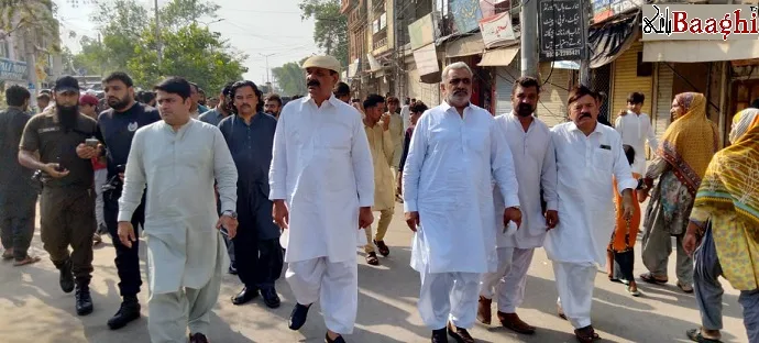 گوجرہ: چوہدری خالد جاوید وڑائچ نے یوم عاشورہ کے موقع پر جلوس کے روٹس کا وزٹ کیا