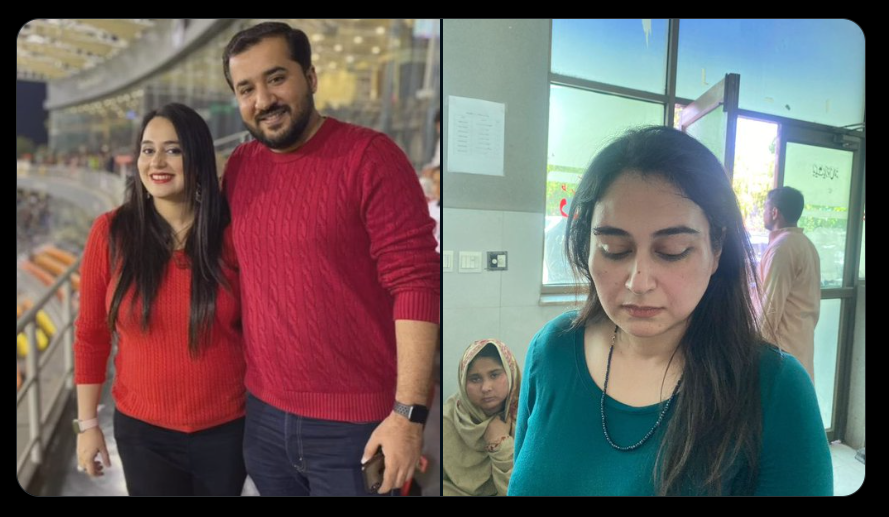 معاف کیا،اینکر عائشہ جہانزیب کا اپنے شوہر کے ساتھ راضی نامہ