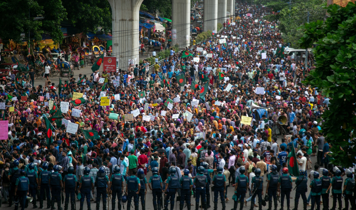 bangla protest