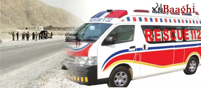 باجوڑ  : پولیس کی گاڑی سڑک کنارے نصب بم سے ٹکرا گئی