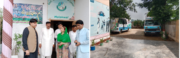 منڈی بہاؤالدین :ڈپٹی کمشنر کا گورنمنٹ سپیشل ایجوکیشن سنٹر ملکوال کا دورہ