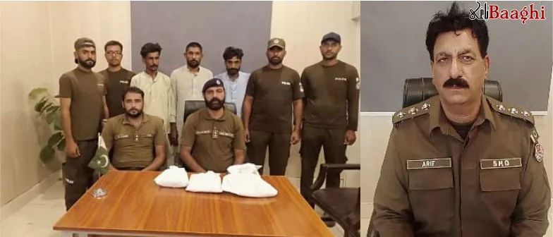 سرگودھا:تھانہ جھال چکیاں پولیس نے 3 منشیات فروش گرفتار کرلئے