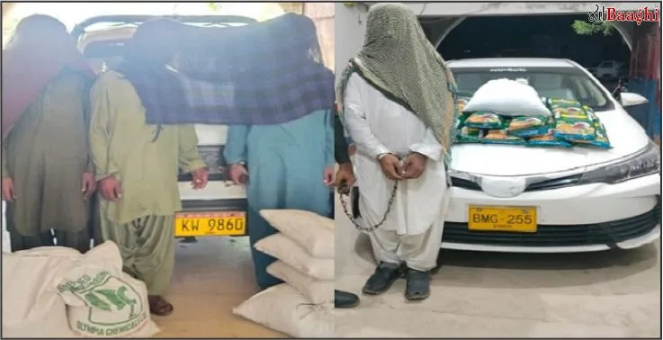 ٹھٹھہ: پولیس کا منشیات و جرائم پیشہ عناصر کے خلاف کریک ڈاؤن جاری,6 گرفتار