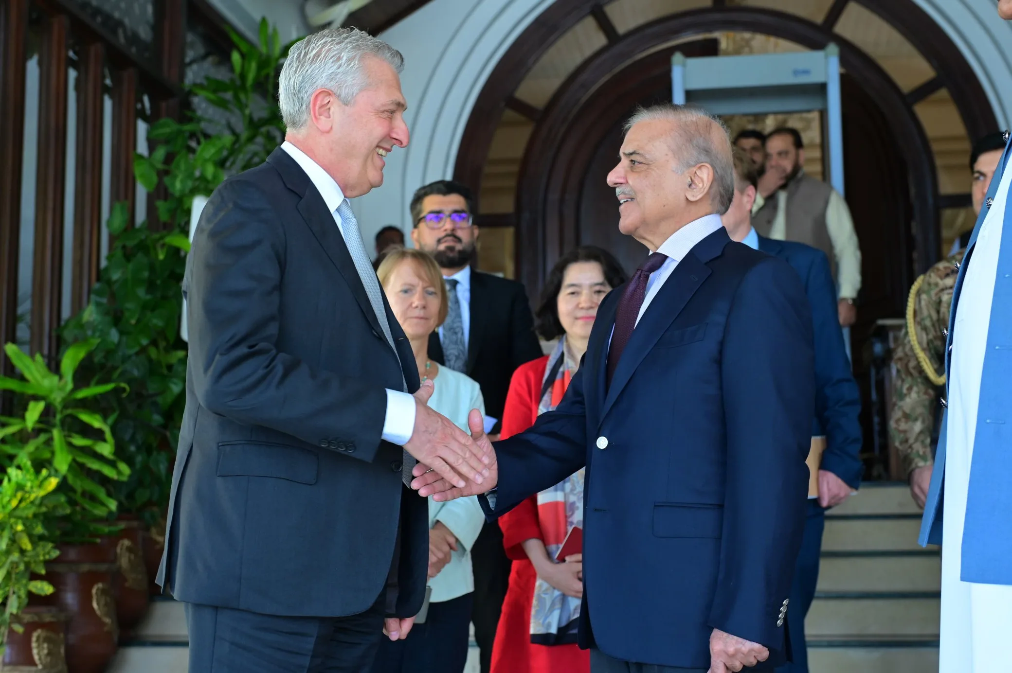 اقوام متحدہ کے ہائی کمشنر برائے مہاجرین کی وزیراعظم سے ملاقات