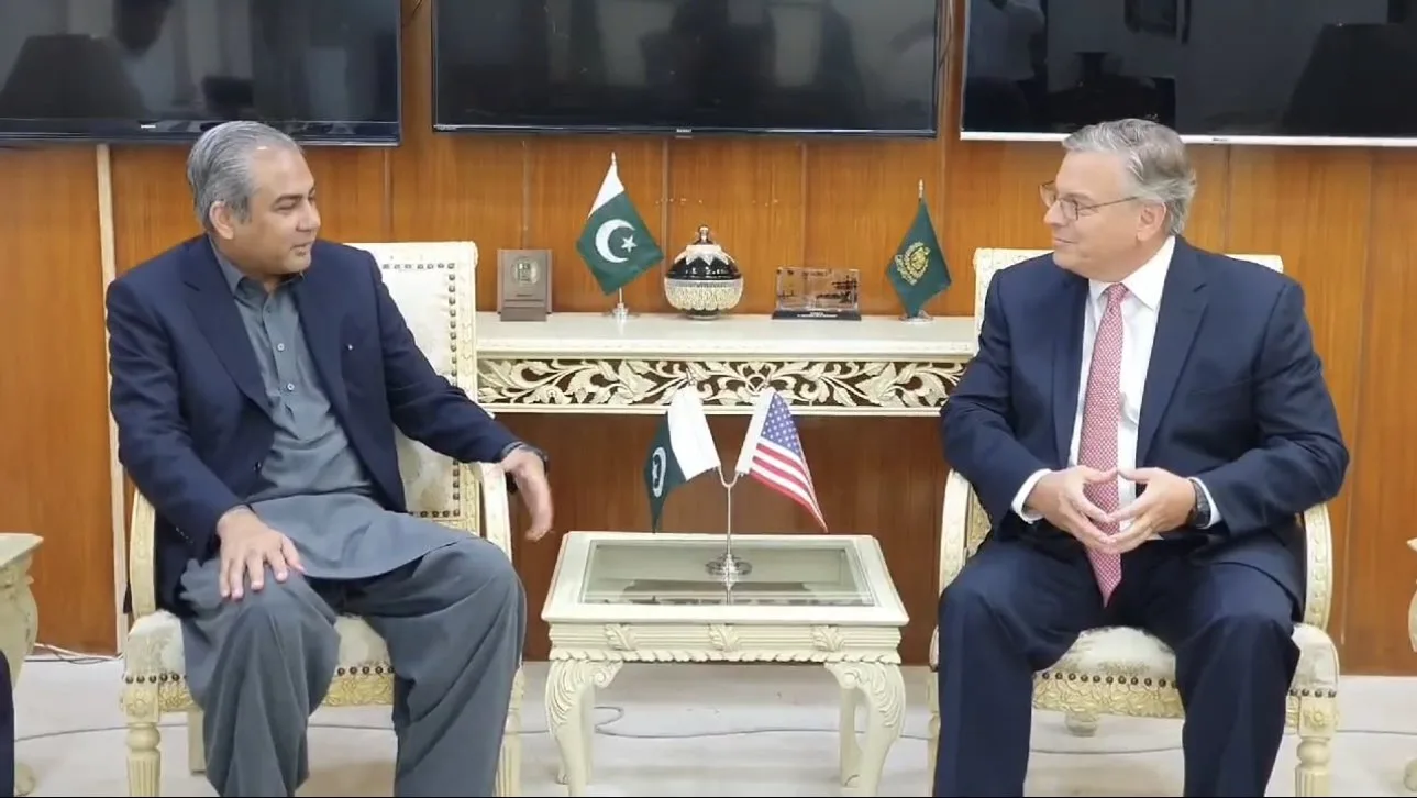 وزیر داخلہ محسن نقوی سے امریکی سفیر ڈونلڈ بلوم کی اہم ملاقات