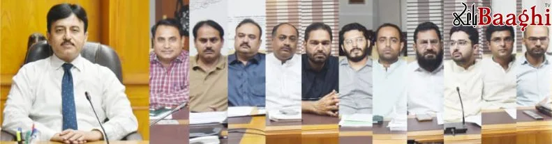 کمشنر گوجرانوالہ ڈویژن کی زیر صدارت ڈویژنل ڈویلپمنٹ ورکنگ پارٹی کا اجلاس منعقد ہوا