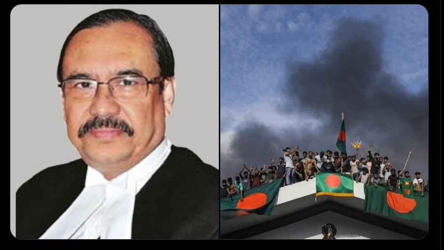مظاہرین کا سپریم کورٹ کا گھیراؤ، بنگالی چیف جسٹس بھاگنے میں کامیاب، مستعفی