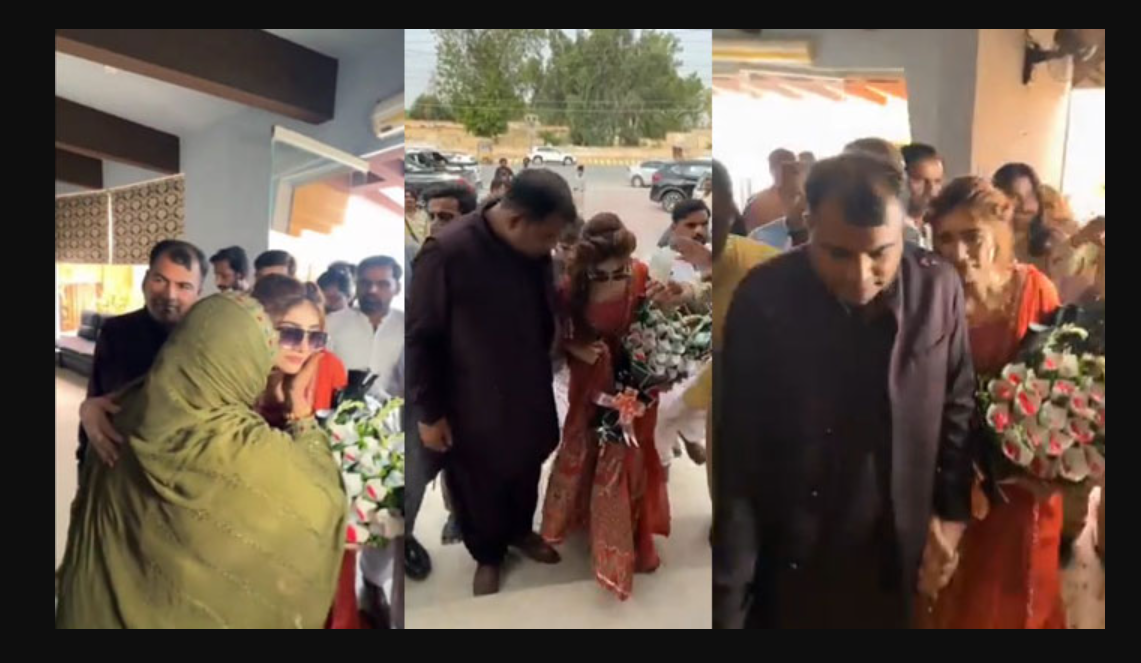 دانیہ شاہ کی حکیم شہزاد کے ساتھ نکاح کی تقریب کی ویڈیو وائرل