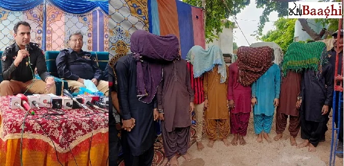 ٹھٹھہ :پولیس کی کامیاب کارروائی، 6 بین الاضلاعی کریمنل گینگز کے 19 ارکان گرفتار