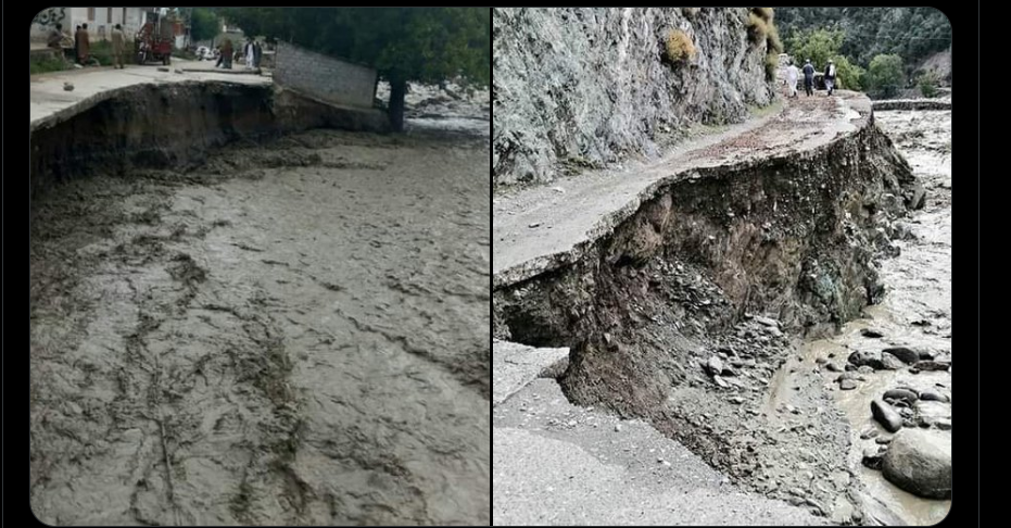 سیاحتی مقام کمراٹ میں سیاح پھنس گئے،رابطہ سڑکیں تباہ