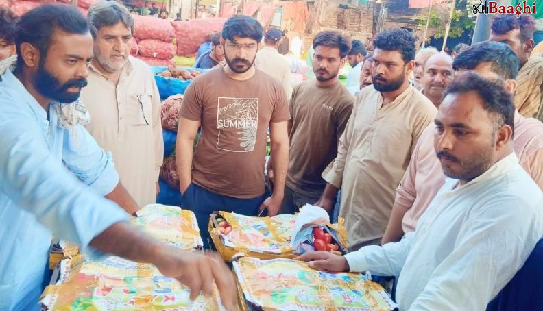 ندیم بلوچ کا منڈی بہاوالدین میں سبزی منڈی کا دورہ، قیمتوں پر قابو پانے کی کوشش