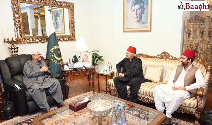 اوچ شریف:صدر زرداری کی خواہش پر نواب صلاح الدین عباسی نے ان سےملاقات کی، سوشل میڈیا کی بے بنیاد خبروں کی تردید