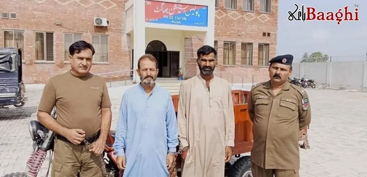 منڈی بہاؤالدین : تھانہ بھاگٹ پولیس کی کارروائی،ڈکیت گینگ کے دو سہولت کار گرفتار