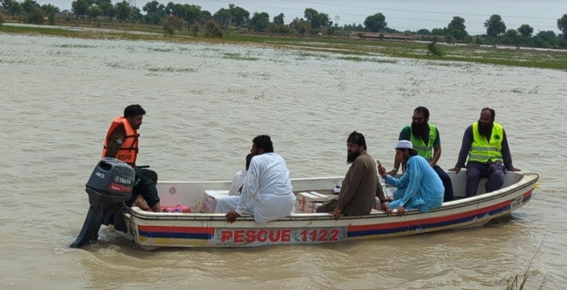 مرکزی مسلم لیگ کا سیلاب  متاثرہ علاقوں میں فلڈ ریلیف آپریشن جاری