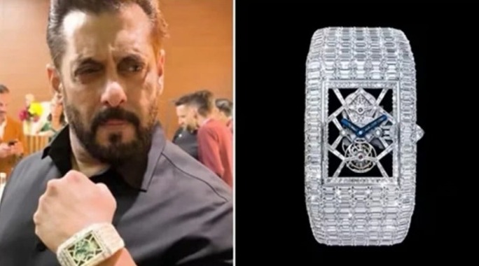 سلمان خان کی گھڑی کی قیمت دیکھ کر مداح دنگ رہ گئے