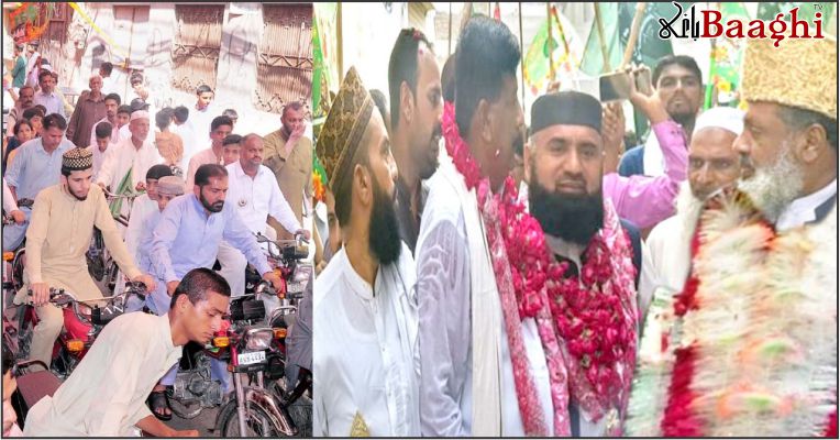 گوجرانوالہ: تحریک اہل سنت پاکستان کا عید میلاد النبی ﷺ کا شاندار جلوس